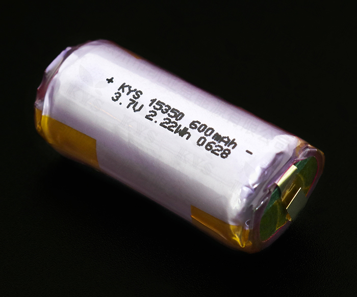 15350-600mAh 3A放電